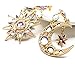 Kaariag Punkin Stars and Moon Rhinestone Crystal Statement Fashion Pen...