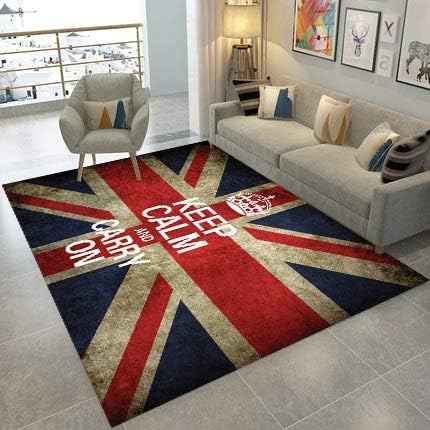 British Style Rice Flag Retro Personality 140 200cm Mz09 Rug Carpet For Room Decor