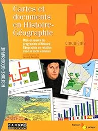 Cartes et documents en histoire-géographie, 5e