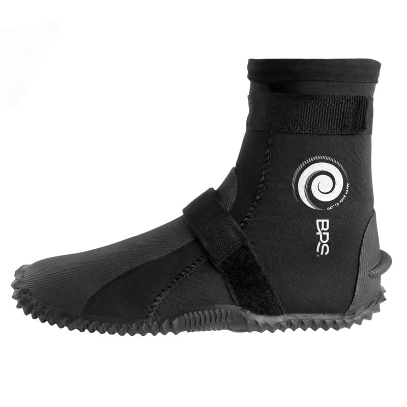 BPS Neoprene 3mm Water Boots Thermal Boots with Rubberized Antislip