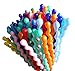 Elecrainbow 100 Count 42 Inches Thickened Assorted Spiral Balloons,Long Colorful Balloons for Birthday Wedding Anniversary Graduation Party Decorations