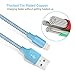 iPhone Charging Cable Novtech iPhone Cord 2 Pack 6FT Lightning Charger Cable Certified Charging Cord for iPhone X 8 7 Plus 6S 6 SE 5S 5C 5 iPad 2 3 4 Mini Air Pro iPod Nano 7 Blue
