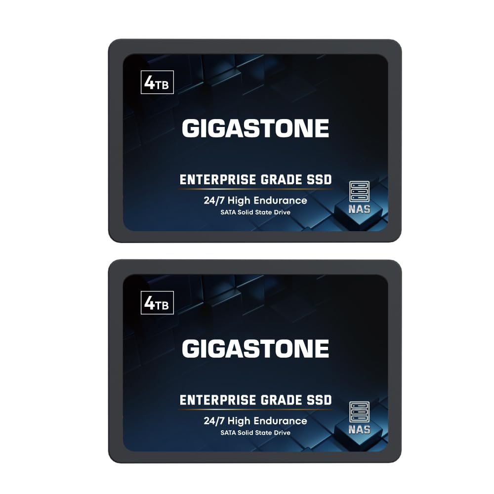 Gigastone Enterprise SSD 4TB NAS SSD Drive Cache
