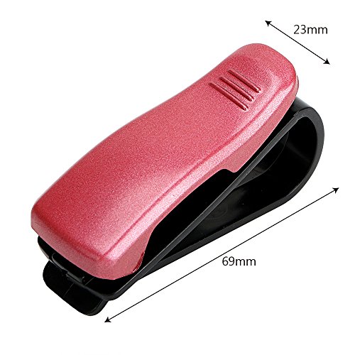 VT BigHome Auto Accessories Eyeglasses Clip Ticket Card Clamp Fastener Cip Portable Car Glasses Case Car Sun Visor Sunglasses Holder