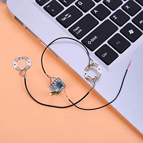 VizGiz Backlit Thumbstick Analog Thumb Stick Joystick Cap DIY Mod Set Button Led Light Up Clear Transparent Caps Thumbsticks for Sony PS4 Controller Playstation Dualshock PS 4 - Thumbnail 4