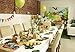 Juvale 144 Piece Kids Dinosaur Birthday Party Supplies with Plates, Knives, Spoons, Forks, Cups, and Napkins (Serves 24) - Dinosaur Birthday Decorations