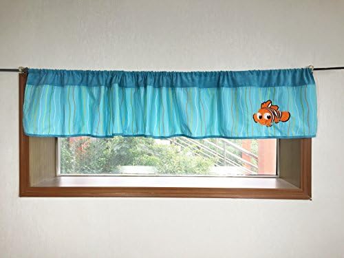 Baby Ocean Nemo Crib Bedding Window Valance