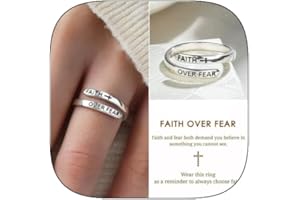 kdhgoo Simple Round Ring,Vintage Silver Ring with Card,Be Kind Of A Bith,Hand Crafted Ring,Personalized chevalier ring,Birthday gift,Antique Ring Jewelry Gifts