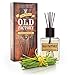 Reed Diffuser Set - Lemongrass - Essential Oil Aromatherapy Scent Bottle and 6 Clog-Resistant Fiber Reeds - Premium Scented Diffusers for Oils - 5-Ounces