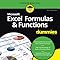 Excel Formulas And Functions Fd, 5e (For Dummies): Bluttman, Ken ...