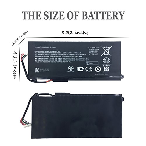 Emaks VT06XL Battery VT06 VT06086XL for HP Envy TPN-I103 17-3000 17t-3000 Series,P/N:HSTNN-DB3F HSTNN-IB3F 657240-151 657240-171 657240-251 657240-271 657503-001 996TA008H -10.8V 86Wh(7450mAh) 12-Cell