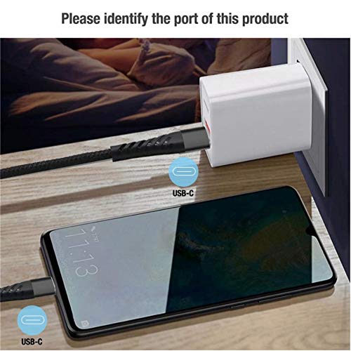 USB C naar USB C kabel 60W Power Delivery Charging Adapter Snelle Charging Data Transsimissie Compatibel met iPad Pro… - Afbeelding 4