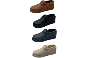 Oshhni 4Pcs Fashion 1/6 Shoes Miniature Model, Handmade Toys for 12in Male Figures, Doll Model Dress up Accessory, C