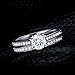 JewelryPalace Wedding Rings Solitaire Engagement Rings For Women Anniversary Promise Ring Bridal Sets 925 Sterling Silver 1.3ct Cubic Zirconia Simulated Diamond