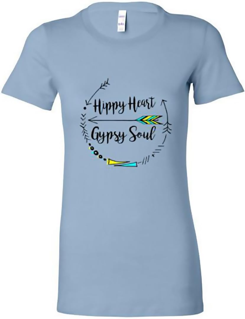 Hippy Heart Gypsy Soul Women's Fitted T-Shirt