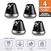 Samsung SNH-V6410PN SmartCam Pan/Tilt Full HD 1080p Wi-Fi IP Camera Bundle Quad Pack (Renewed)