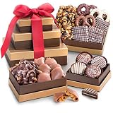Chocolate, Caramel and Crunch Gift Tower