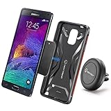 Car Mount, New Trent Arcadia Magnetic Universal Car Mount Holder, Compatible w/ the iPhone 7 7 Plus 6s 6 Plus, Samsung Galaxy S6, Note 5, Nexus, HTC, LG, Motorola, Nokia & other smartphones - Black