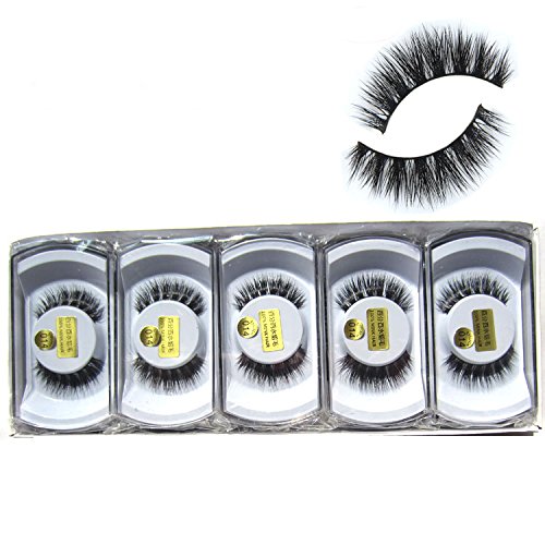 Wholesale 10 boxes/lot 100% real mink hair messy cross false eyel…