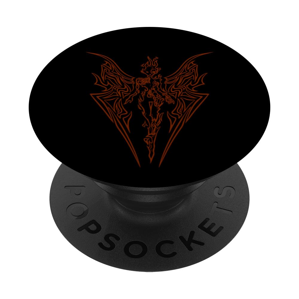 Goth Grunge Tattoo Aesthetic Dark Fairy PopSockets Swappable PopGrip