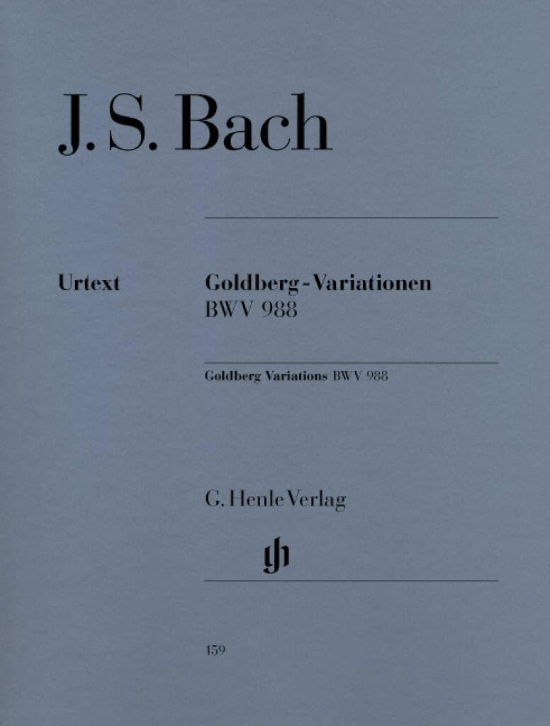 Goldberg Variations BWV 988 - piano - (HN 159)