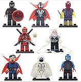 Nw New Heroes Avengers Minifigures Dr. Strange Iron Man X-Men Batman Deadpool Building Blocks(Without Original Box)