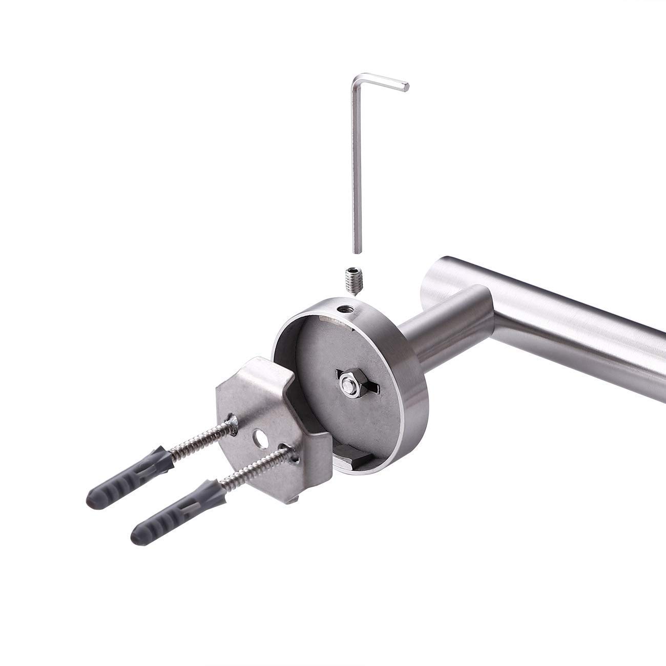 KES Toilet Paper Holder SUS304 Stainless Steel Bathroom Lavatory Dispenser Wall Mount Brushed, A2175S12-2: Industrial & Scientific