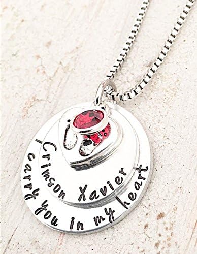 Infant Loss Necklace Memorial Jewelry and Miscarriage Gift - Baby Memorial Jewelry