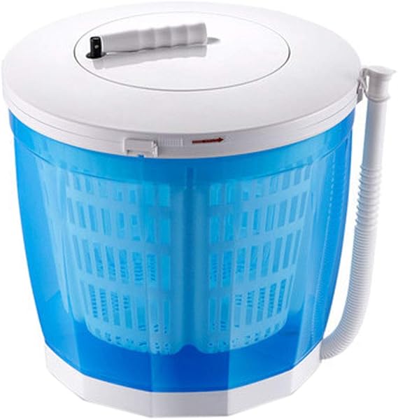 Portable Clothes Washer, Hand Cranked Manual Clothes Non-Electric