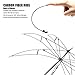 Double Layer Reverse Folding Umbrella Cars Reversible Umbrella Rain Umbrella Windproof With C-Shaped Handle (Blue Sky)