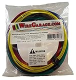 High Temp GXL Cross-Link XLPE Stranded Wire, 18 AWG Gauge, SAE J1128, Automotive, Motorcycle, Electrical, 10' Each of 12 Solid Colors (120' Total)