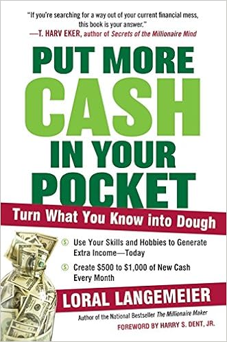 Put More Cash In Your Pocket Turn What You Know Into Dough Loral -