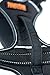 Mighty Paw Sport Harness, No-pull Front Attachment Dog Harness, Neoprene Padded Lining, Reflective stitching, 2 Leash Attachment Options (Small, Black)