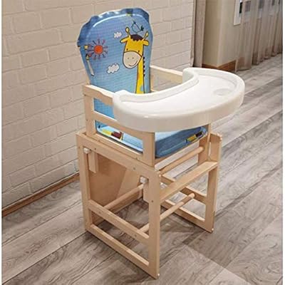 wooden combination highchair