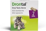 Drontal Tasty Bone Wormer Tablets Small to Medium Dogs 2-20 kg x2 UINCLU view 7