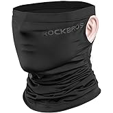 ROCKBROS Cooling Neck Gaiter Face Mask Fishing Scarf Face Cover for Men Women