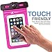 Voxkin Premium Quality Universal Waterproof Case with Armband, Compass, Lanyard - Best Water Proof, Dustproof Bag for iPhone 12 Pro Max, 12 Mini, XR, SE, S21 Ultra, S20, OnePlus 8, 8 Pro, Pixel 5