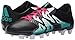 adidas Performance Men's X 15.4 Soccer Shoe,Black/Shock Mint/White,8 M US