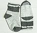 BSLINO 6 Pairs Non Skid 2-3 Years Baby Boys Toddler Anti Slip Skid Slipper Stretch Knit Socks + Gift bag + Gift Card, Stripes Star Footsocks sneakers Socks