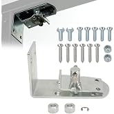 for Eliason K0195 K0198 K0197 K0196 Upper Hinge Bearing Plate Assembly Kit | Upper hinge &amp; bearing plate assembly kit for Eliason K0195/K0198/K0197/K0196. Stainless steel. Fits 1.5" &amp; 0.75" doors.