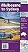 Melbourne to Sydney (Regional Maps) Hema by 