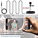 PoP voice Microphone Professional for USB Device Lavalier Lapel Omnidirectional Microphone for Computer, PC, Condenser Mic Audio & Video Recording, YouTube, Interview, Podcast, Vlogging (6.6 Feet)