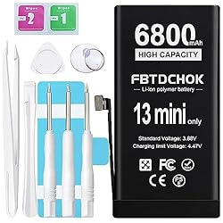 FBTDCHOK 6800mAh Upgraded Replacement Battery