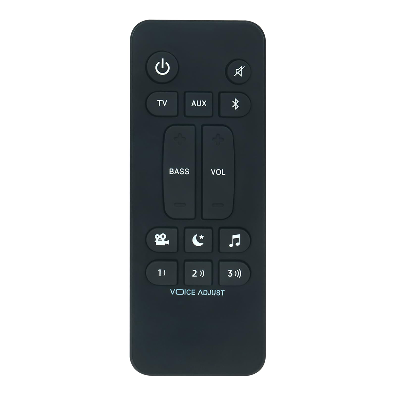 VINABTY RE6214-1 Replaced Remote Control Applicable For Polk Audio Sound Bar Signa S1,AM6214-A S2,S3,S4 Ultra-Slim SoundBar