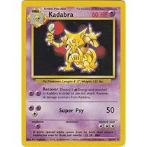 Pokemon - Kadabra - 32/102 - Base Set - Collectible Card