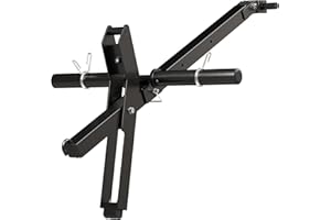 ER KANG Belt Squat Attachment, 600LBS Squat Rack Attachments Fits 2”x2”, Squat Stand Attachment Rack Hole Diameters of 1", Home Gym Equipment suit for 1” and 2” Plates