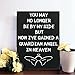 JennyGems I've Gained a Guardian Angel in Heaven Wooden Sign, In Loving Memory, Grief and Sympathy Gifts, Made in USA