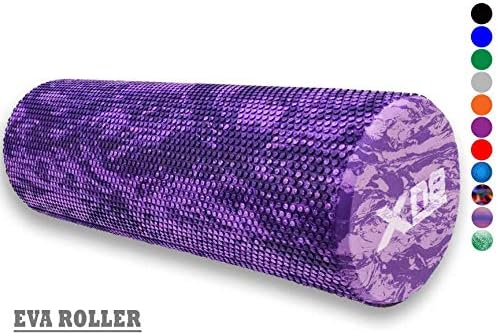 Xn8 Fitness Foam Roller-Longer Muscle Roller | for Deep Tissue Massage- Trigger Point Therapy| in Fitness-Exercise-Yoga-Pilates-Core Workout-Gym