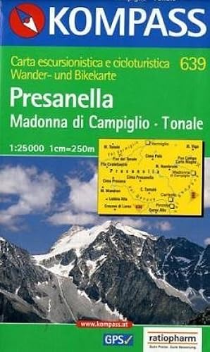 Download Carte touristique : Presanella, Madonna di Campiglio, Passo del Tonale PDF