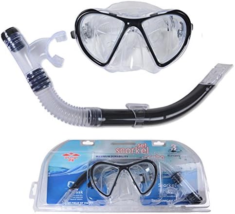 Seaggles Waterproof and Anti-fog Snorkeling Set For Adults Snorkel Mask Scuba Mirrors Semi-dry Breathing Snorkeling Scuba Equipment For Men and Women